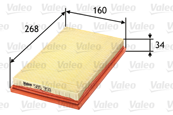 AIR FILTER - PANEL TYPE